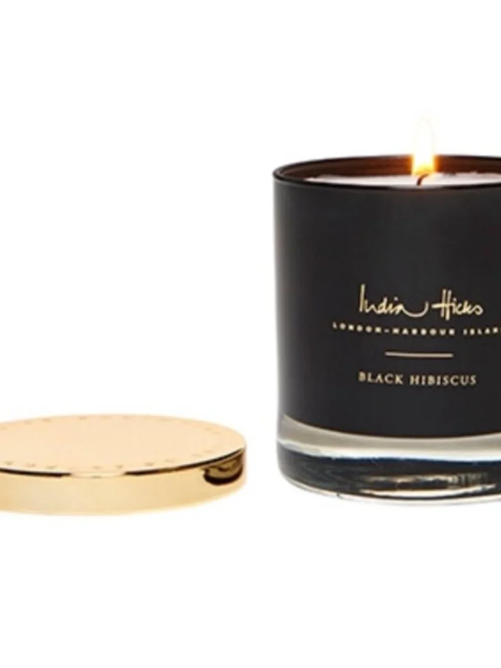 India Hicks Black Hibiscus Candle
